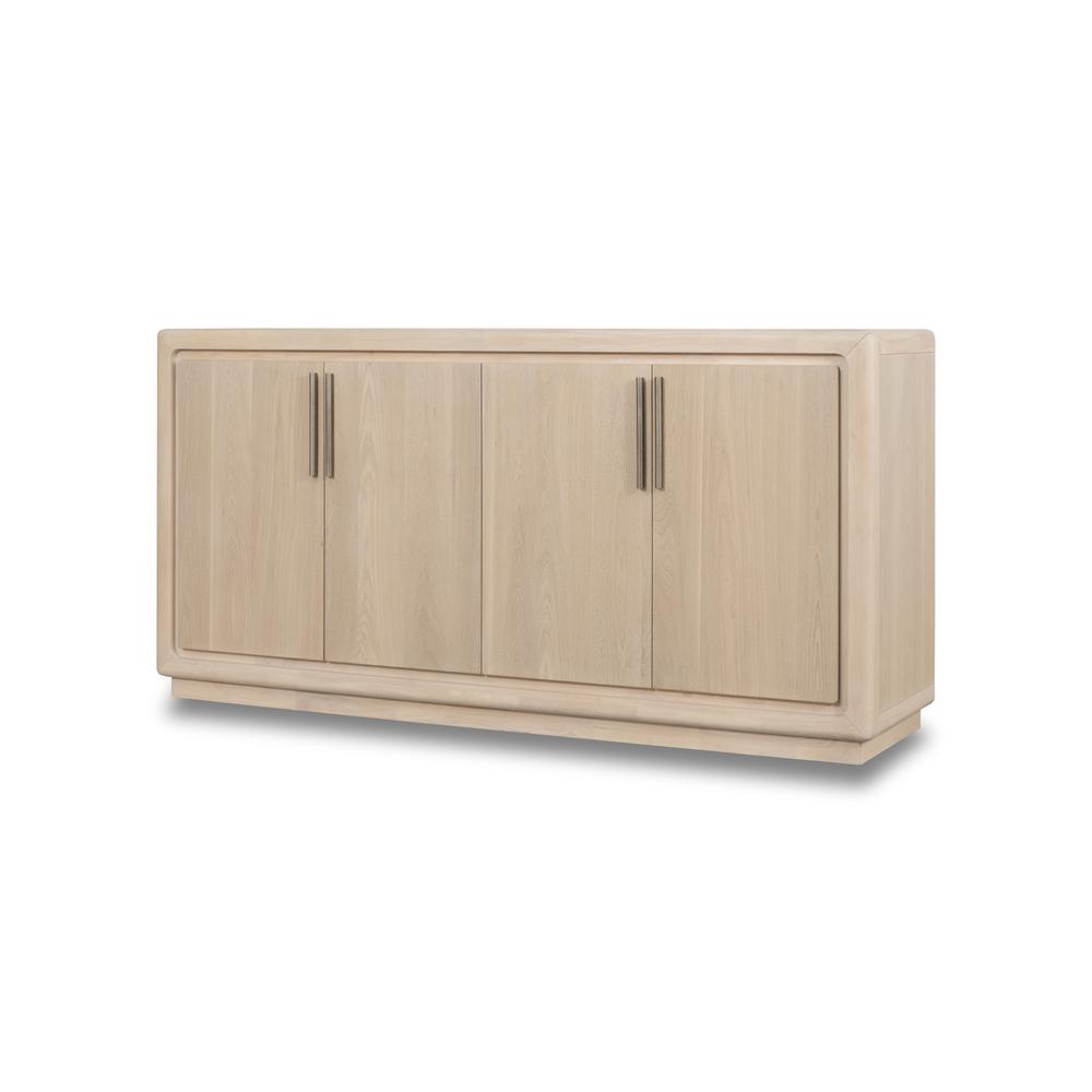 Magnolia 4 Door Wooden Sideboard in Daffodil. Picture 2
