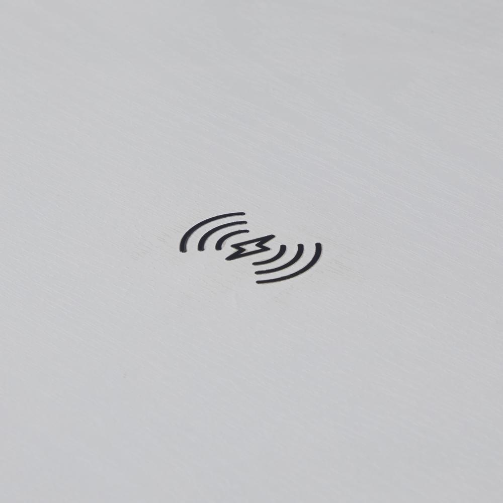 K314 Corner Electric Height Adjustable Standing Desk With Hutch And Drawer. Picture 5