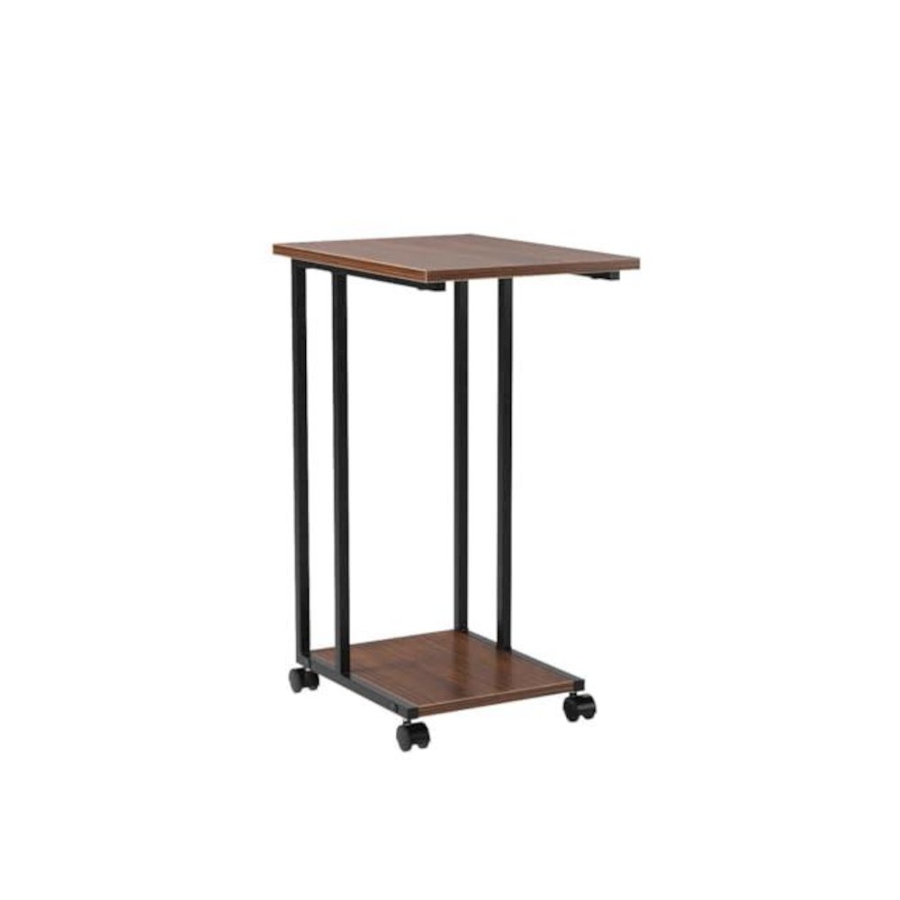 Side End C Table For Sofa, Walnut. Picture 4