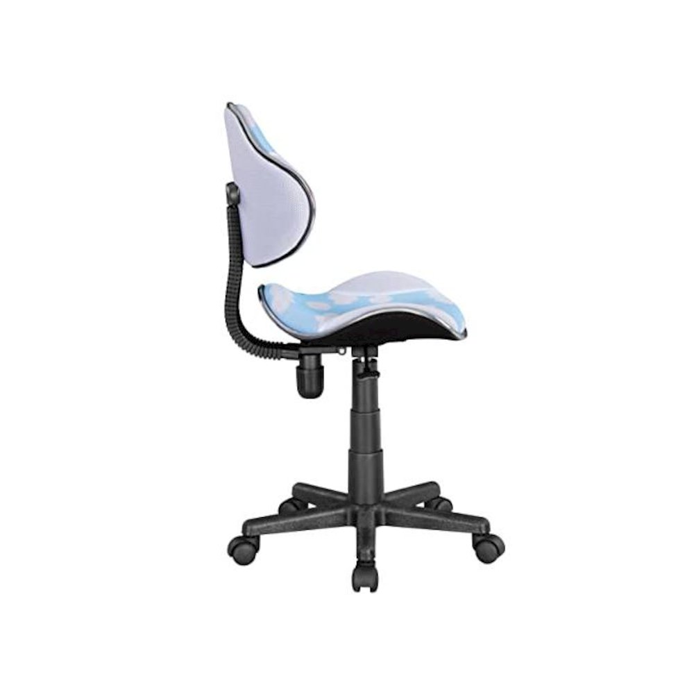 Home Office Low Back Computer Executive Chair, Whitecloud. Picture 5