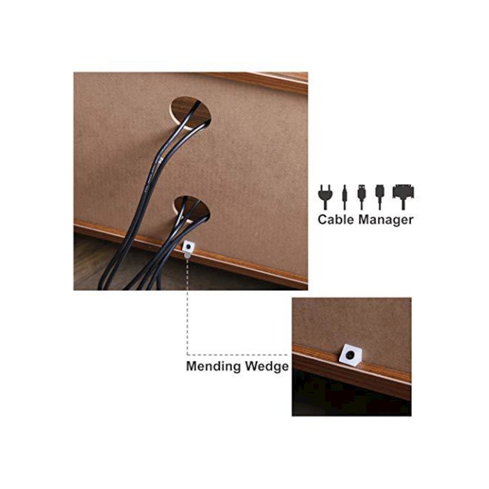 Media Tv Stand For 55" Tv, Geroge Walnut. Picture 5