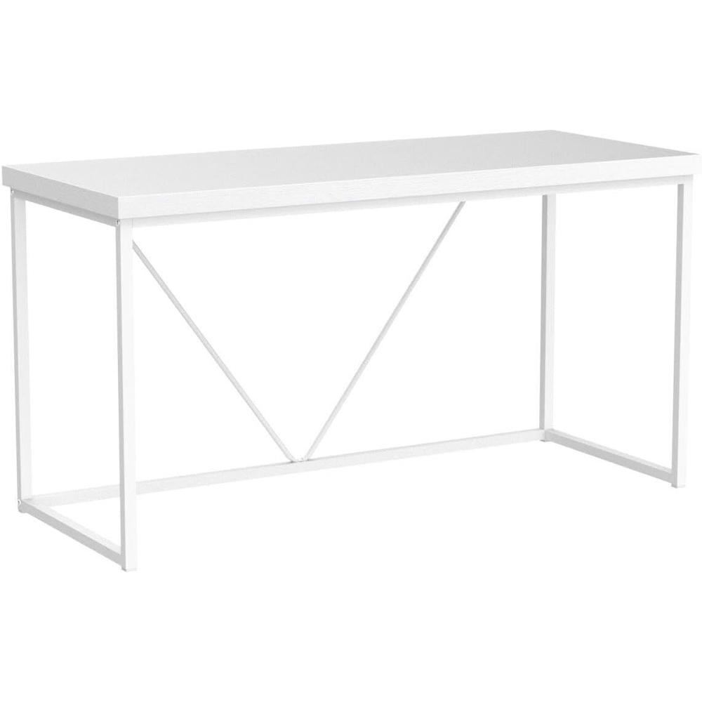 Home Office Contemporary Large Computer Desk Laptop Workstation With Drawer. Picture 1