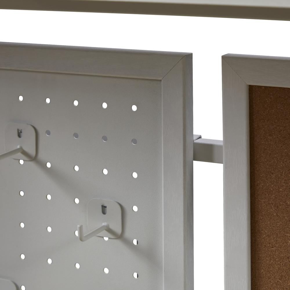 48" Electric Height Adjustable Standing Desk With Back Board And Drawer. Picture 1