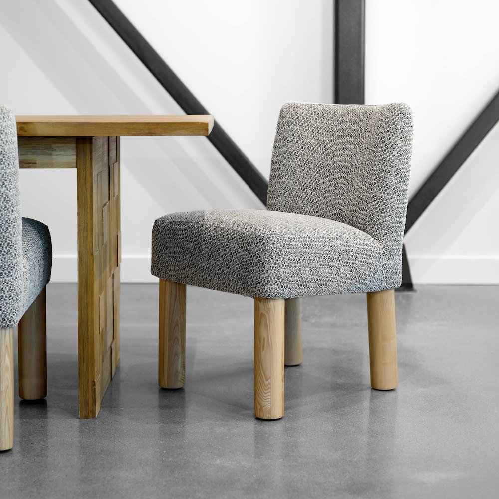 Destiny Dining Chair - Pixel Brown. Picture 2