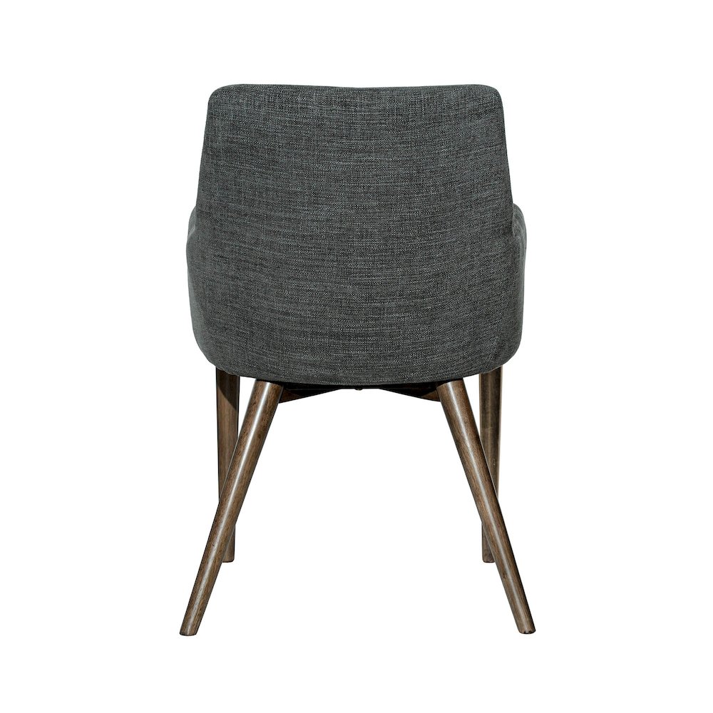 Fritz Arm Dining Chair - Slate. Picture 7