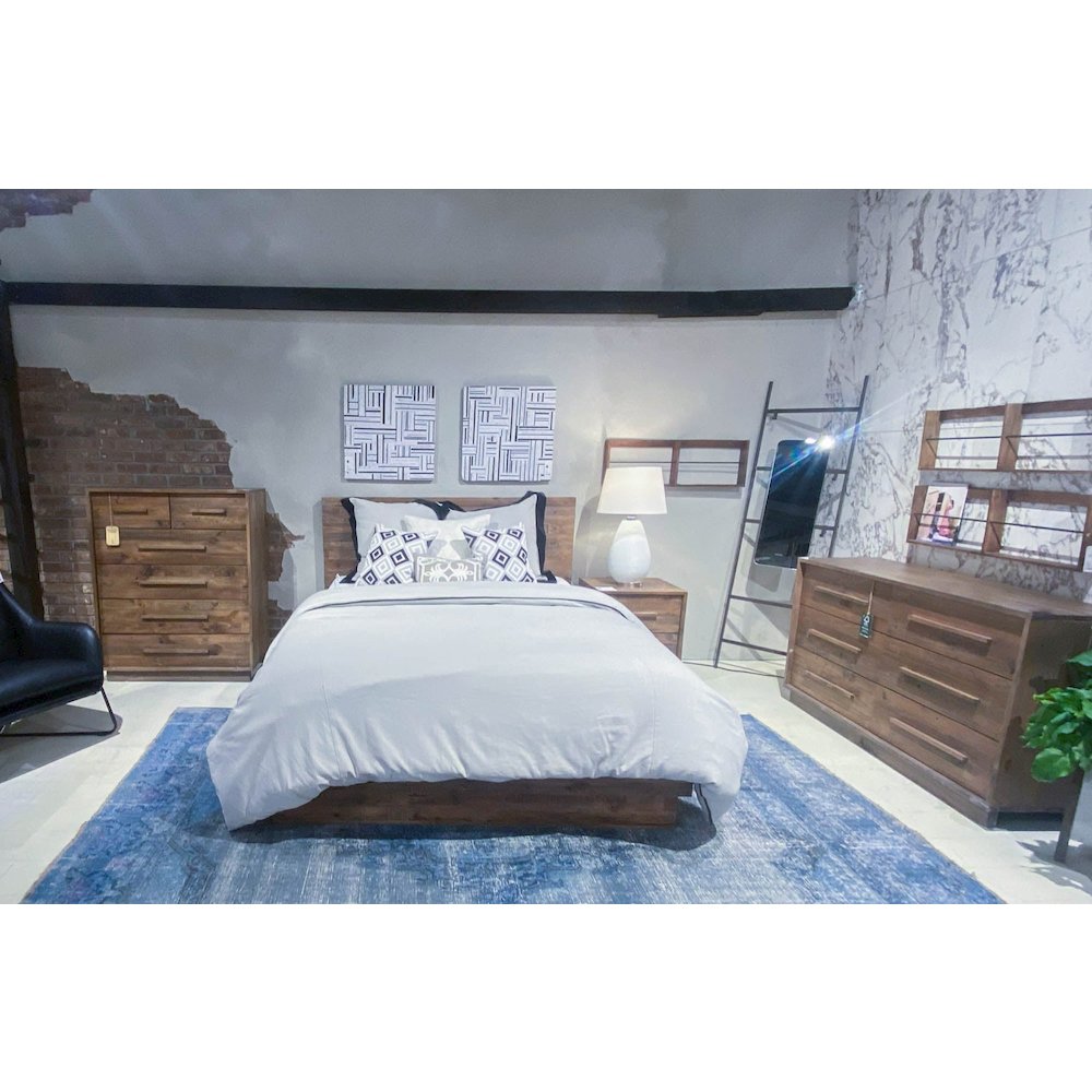 Nevada 6 Drawer Dresser - Dark Driftwood. Picture 11