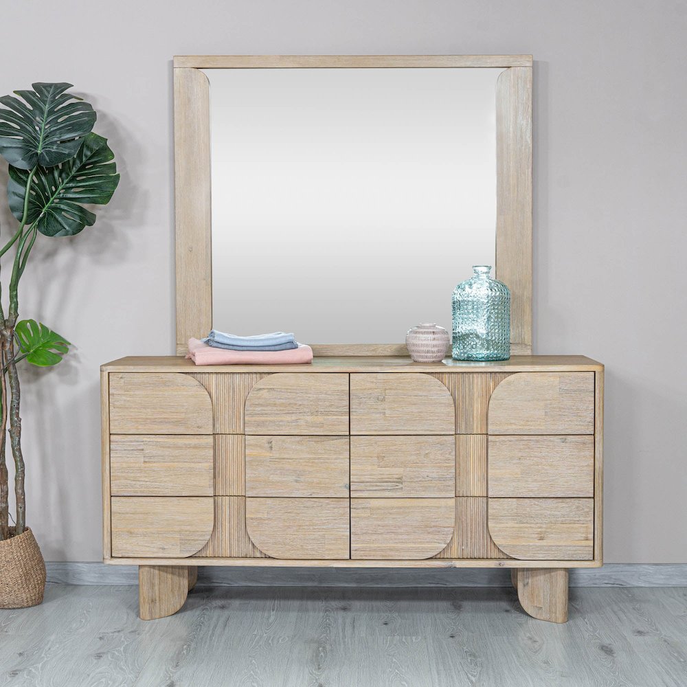 Haru 6 Drawer Dresser. Picture 15