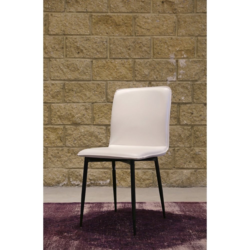 Luca Dining Chair - Fox White. Picture 8