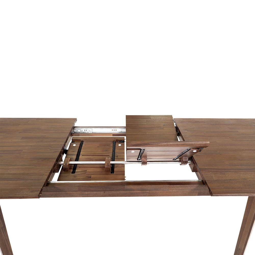 Gia Extension Dining Table 71/102" - Warm Pecan. Picture 19