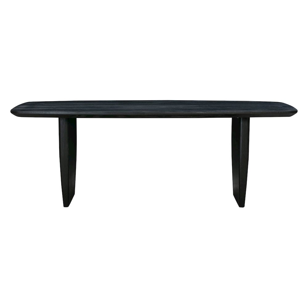 Tonic Dining Table - Black Oak. Picture 4