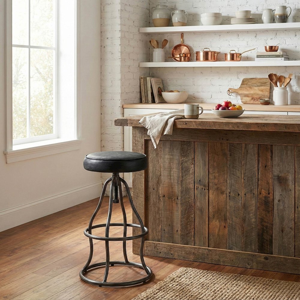 Bowie Stool - Black. Picture 2