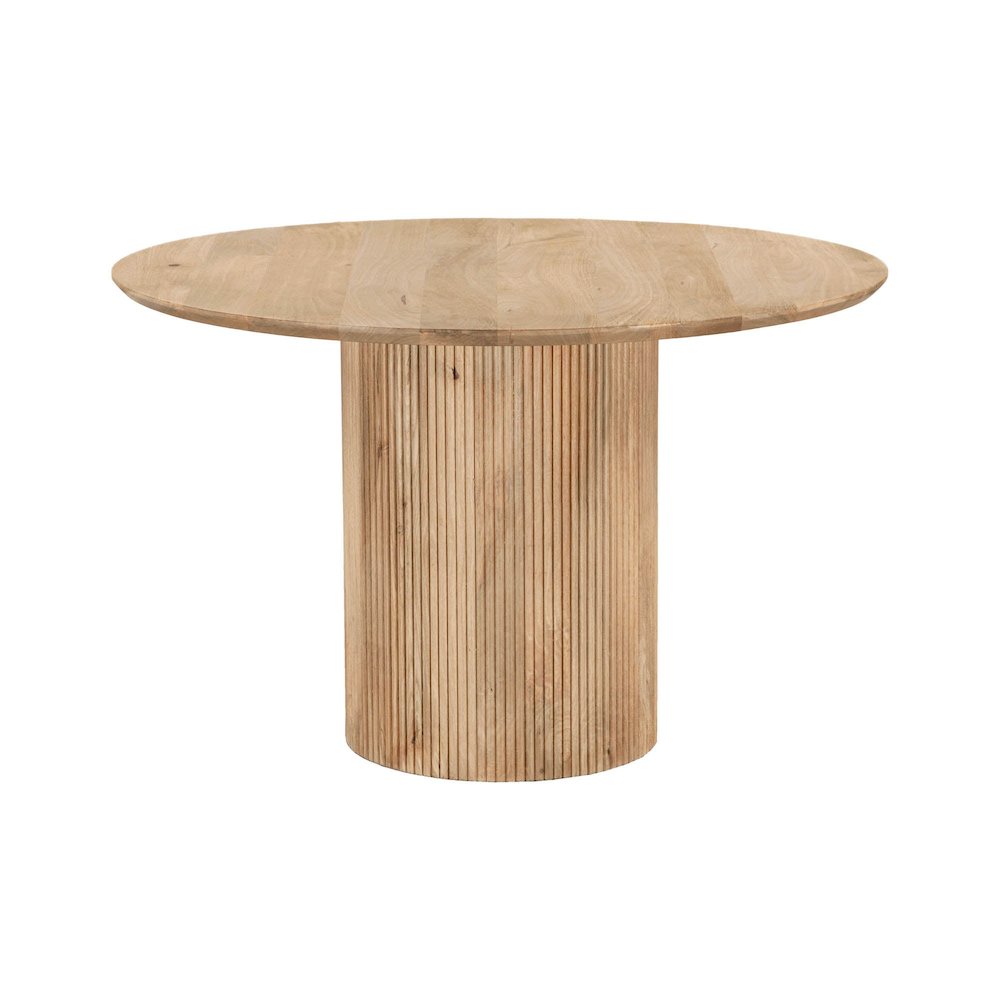 Cylinder Round Dining Table. Picture 3