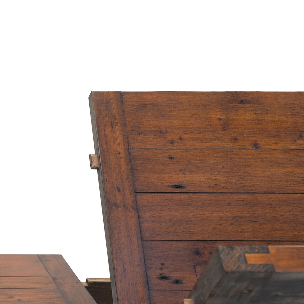 Irish Coast Large Extension Dining Table (72"/96") - African Dusk. Picture 8