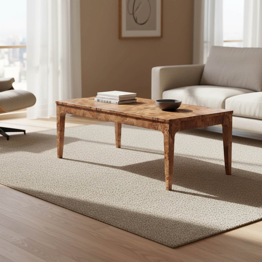 Mappa Coffee Table - Dark Burl. Picture 2