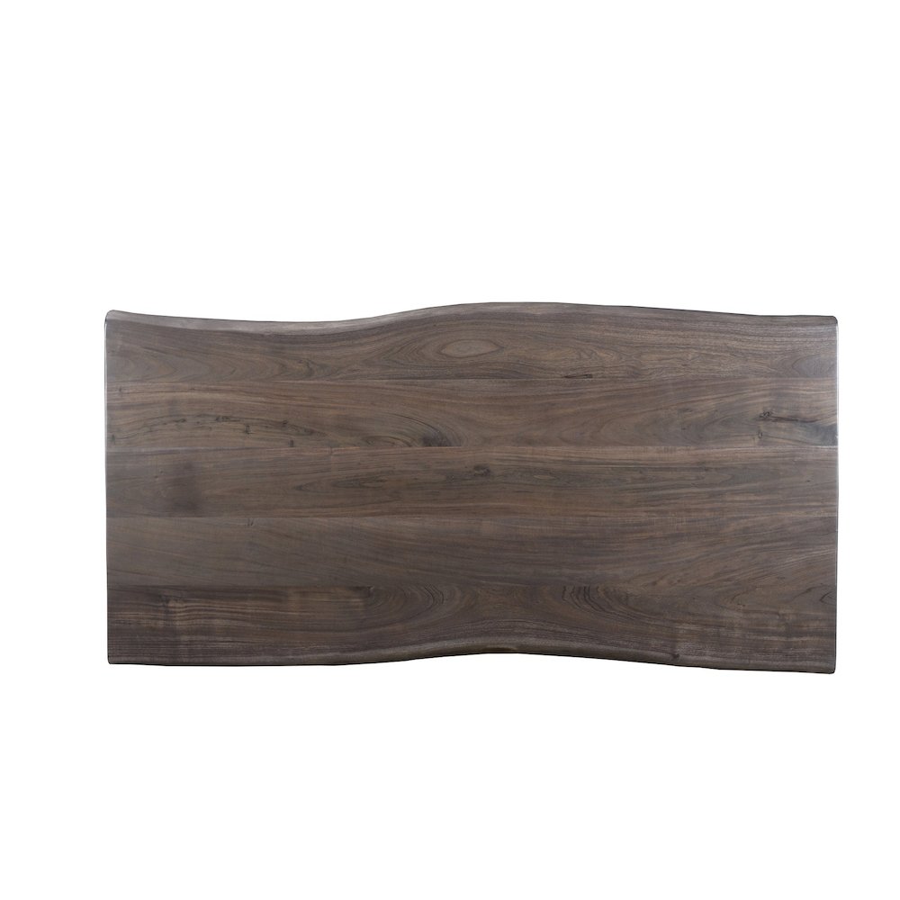 TAJ Dining Table - Vinegar Matte Top/ U Tube Metal Base. Picture 7