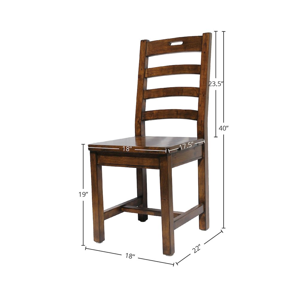 Irish Coast Hand-Hole Chair - African Dusk. Picture 3