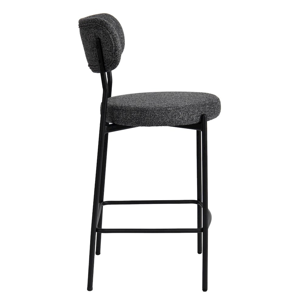 Kai Counter Stool - Chunky Grey. Picture 7