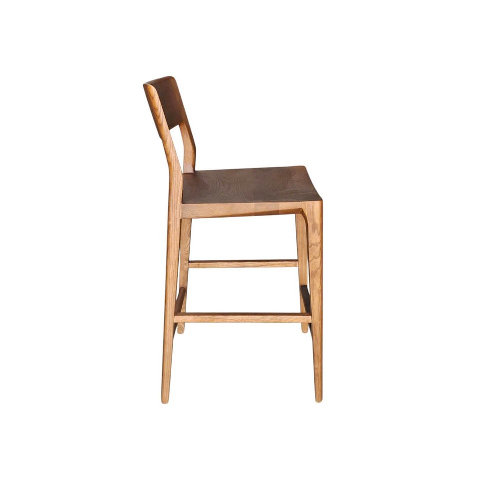 Catania Counter Stool - Warm Brown. Picture 5