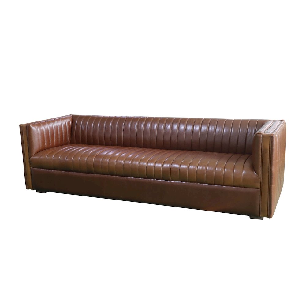Channel Sofa - Camel Brown. Picture 1