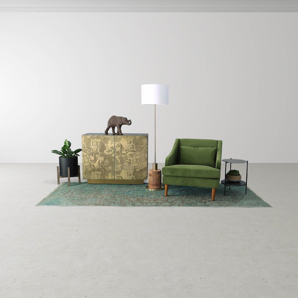 Skye Contemporary Standing Lamp. Picture 2