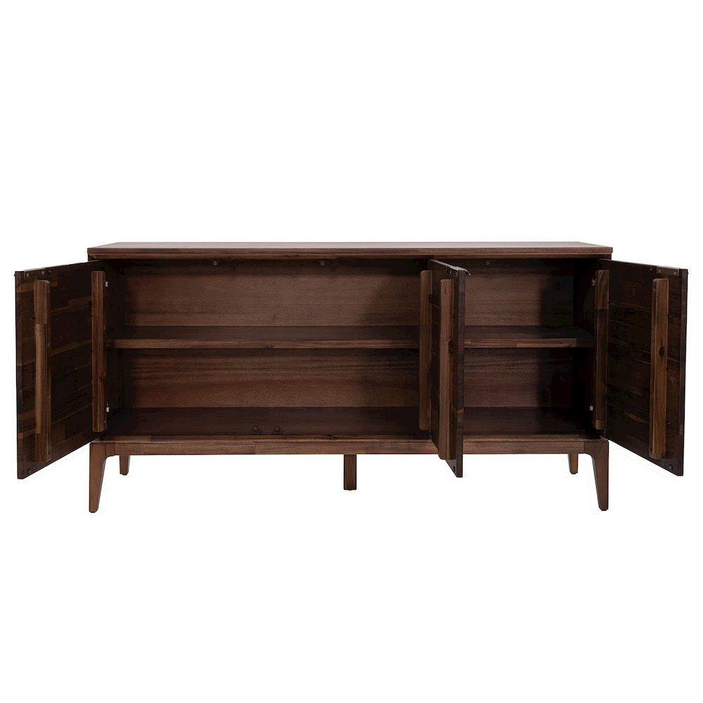 Allure Wooden 3 Door Sideboard. Picture 5