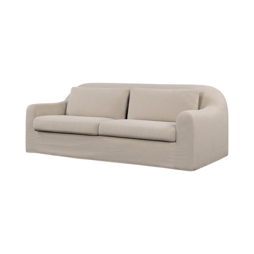 Harper Slipcover Sofa - Linen Malt. Picture 1