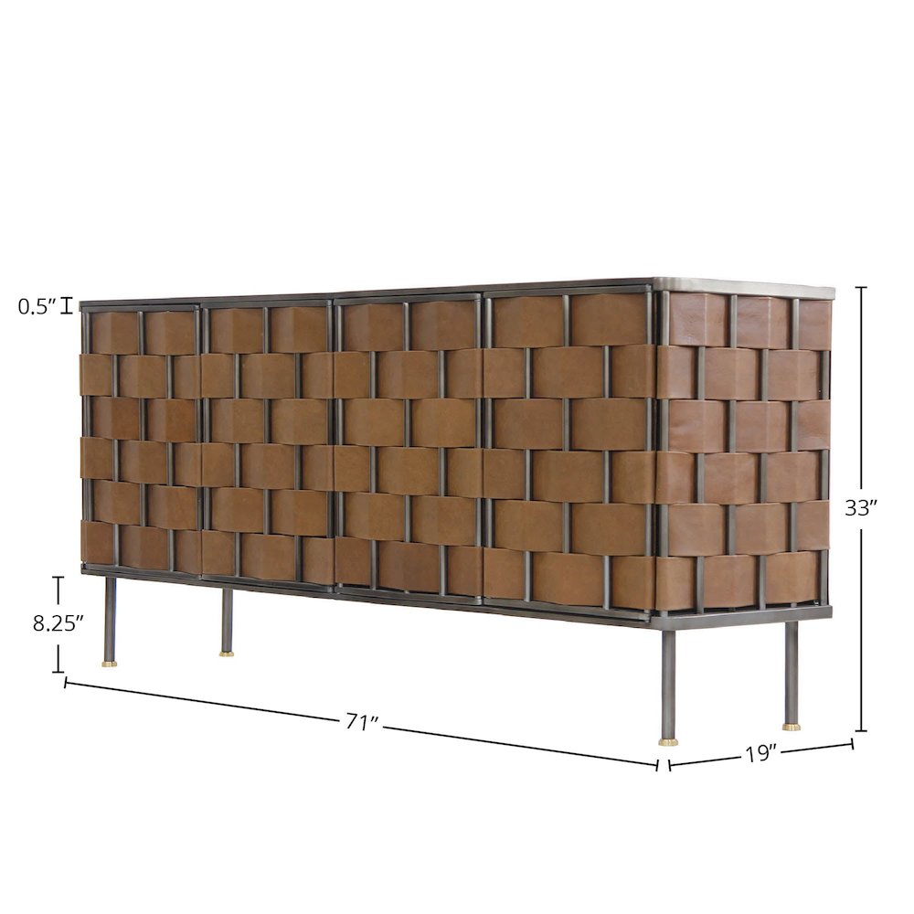 Bishop Sideboard - Brown. Picture 3
