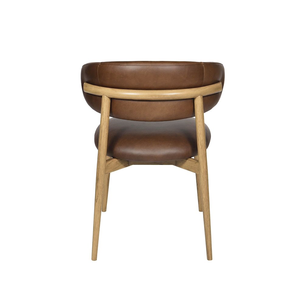 Milo Dining Chair - Mocha. Picture 7