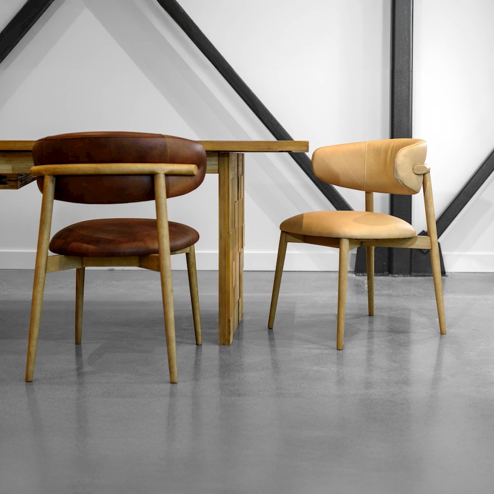 Milo Dining Chair - Nude. Picture 14