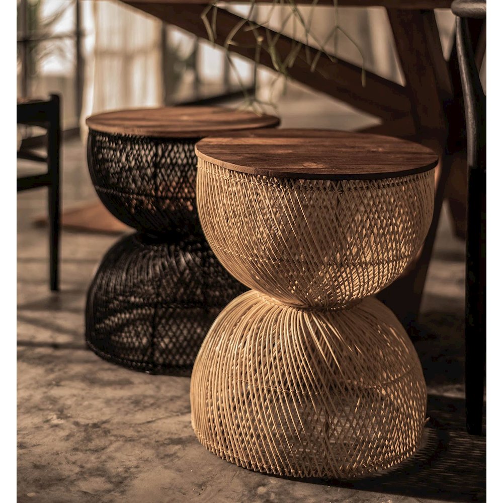 D-Bodhi Wave Side Table - Natural. Picture 3