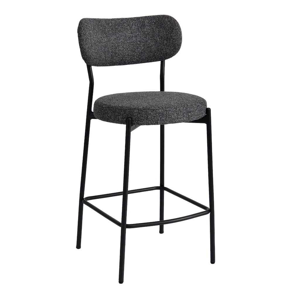 Kai Counter Stool - Chunky Grey. Picture 6