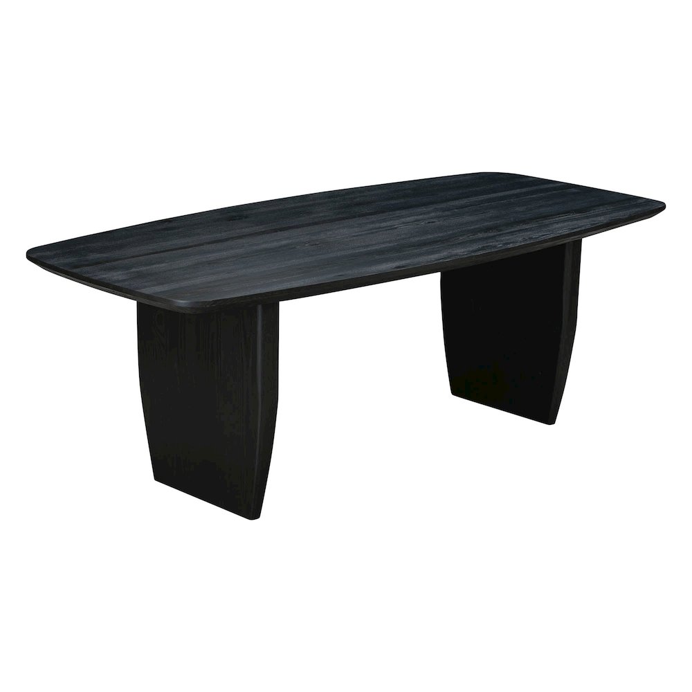 Tonic Dining Table - Black Oak. Picture 1