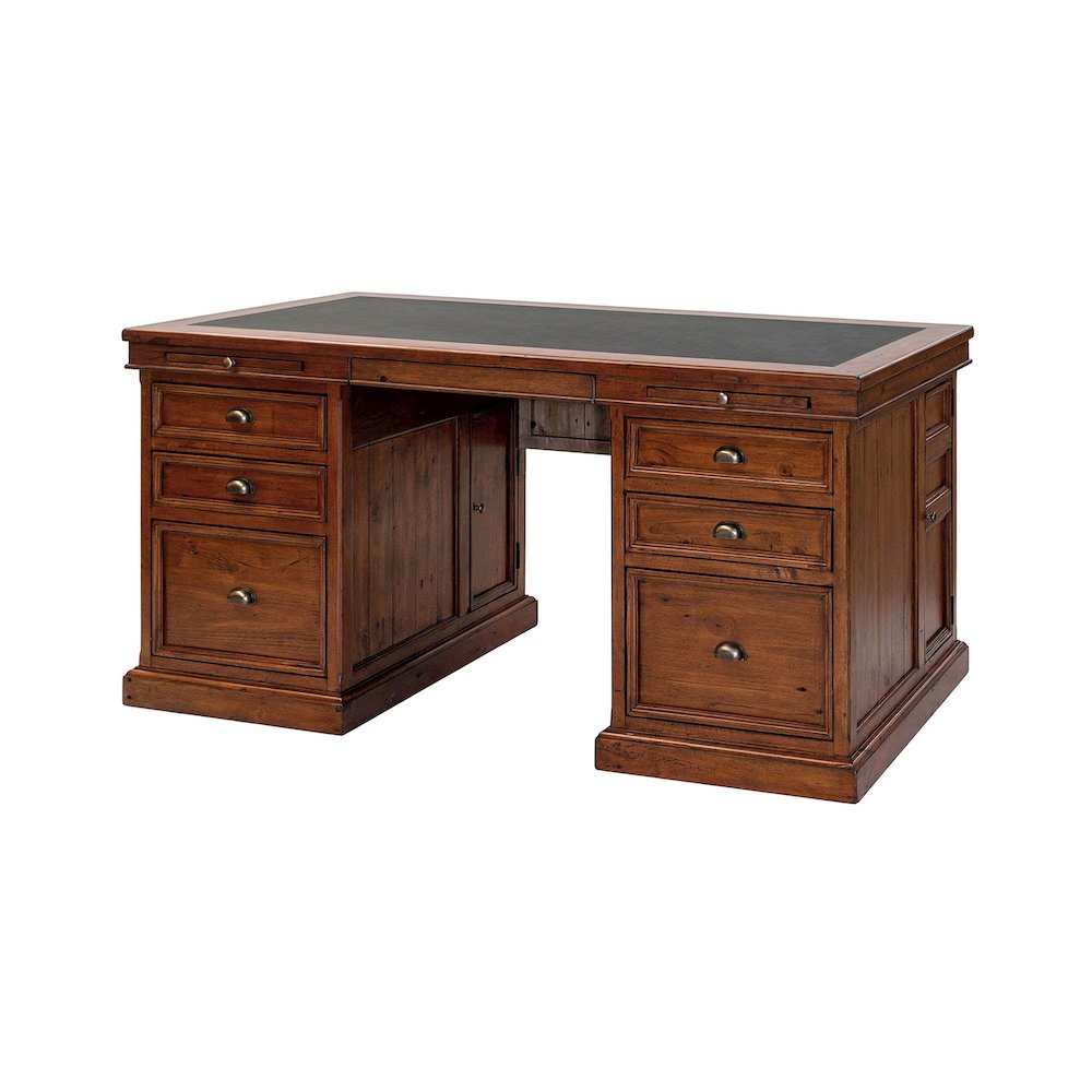 Lifestyle Double Desk - African Dusk. Picture 1