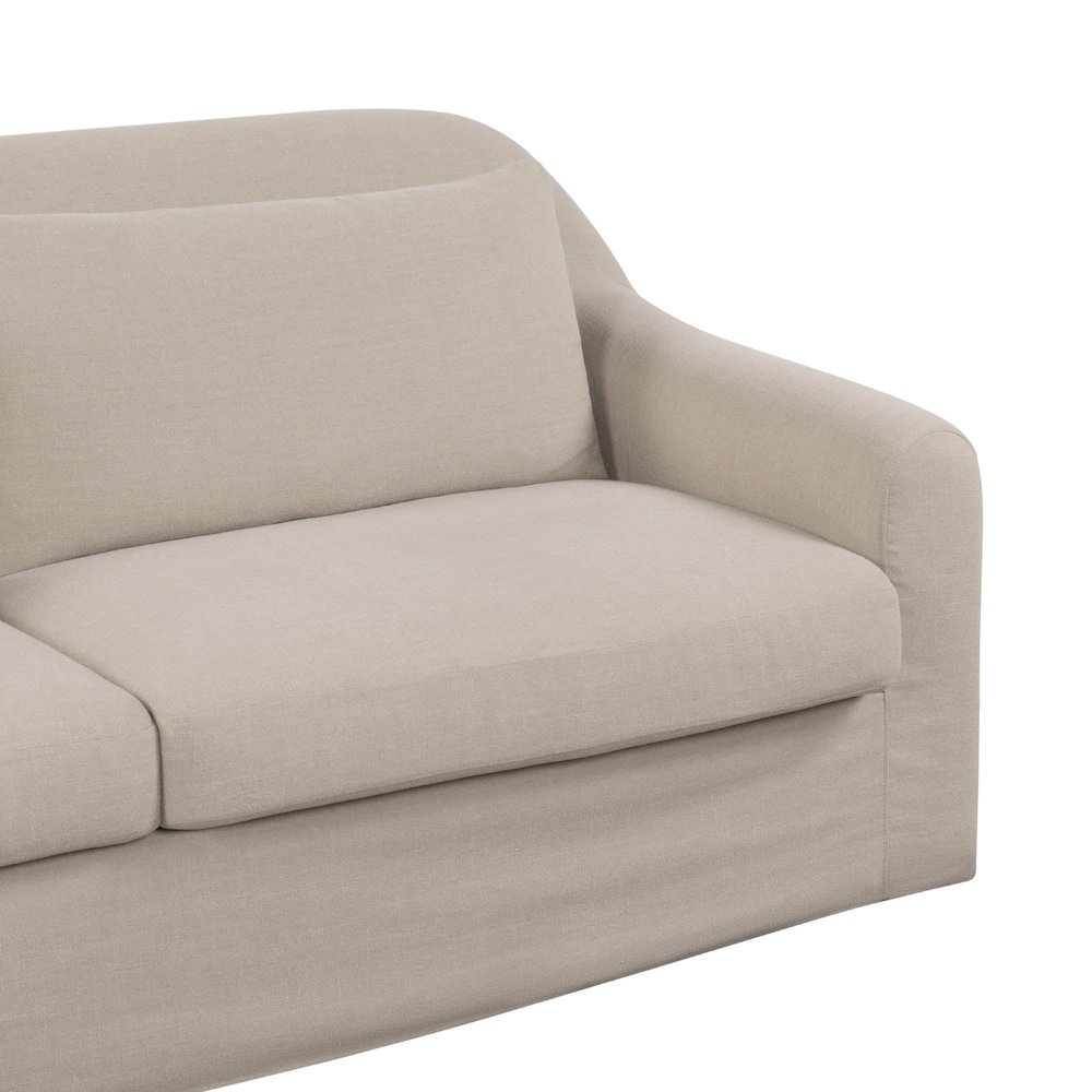 Harper Slipcover Sofa - Linen Malt. Picture 7