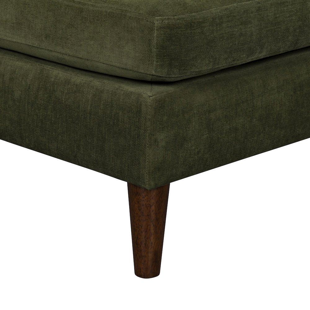 Gemma Ottoman - Olive. Picture 7
