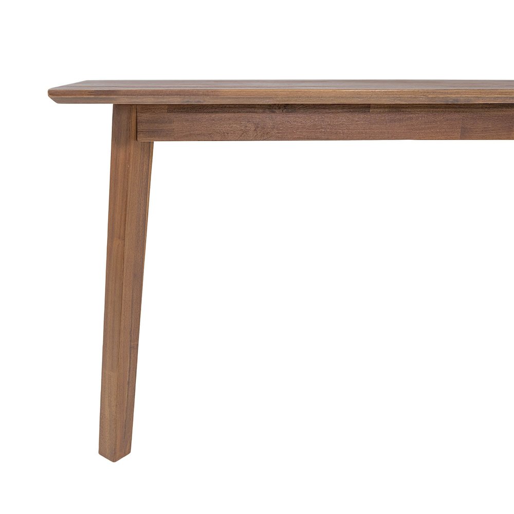 Gia Extension Dining Table 71/102" - Warm Pecan. Picture 16