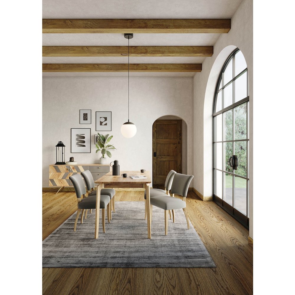Kenzo Dining Table Small 60” – Natural. Picture 5
