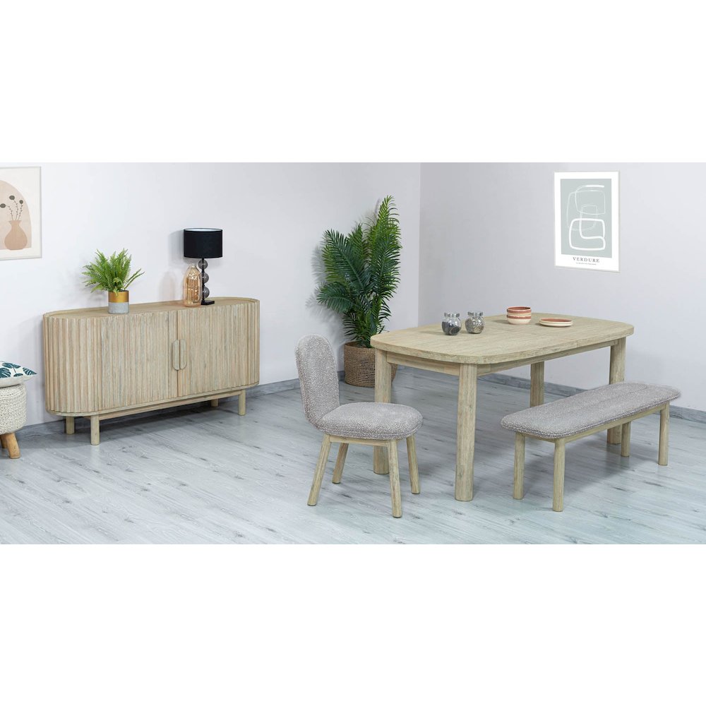 Oasis Extension Dining Table (70"/102"). Picture 12