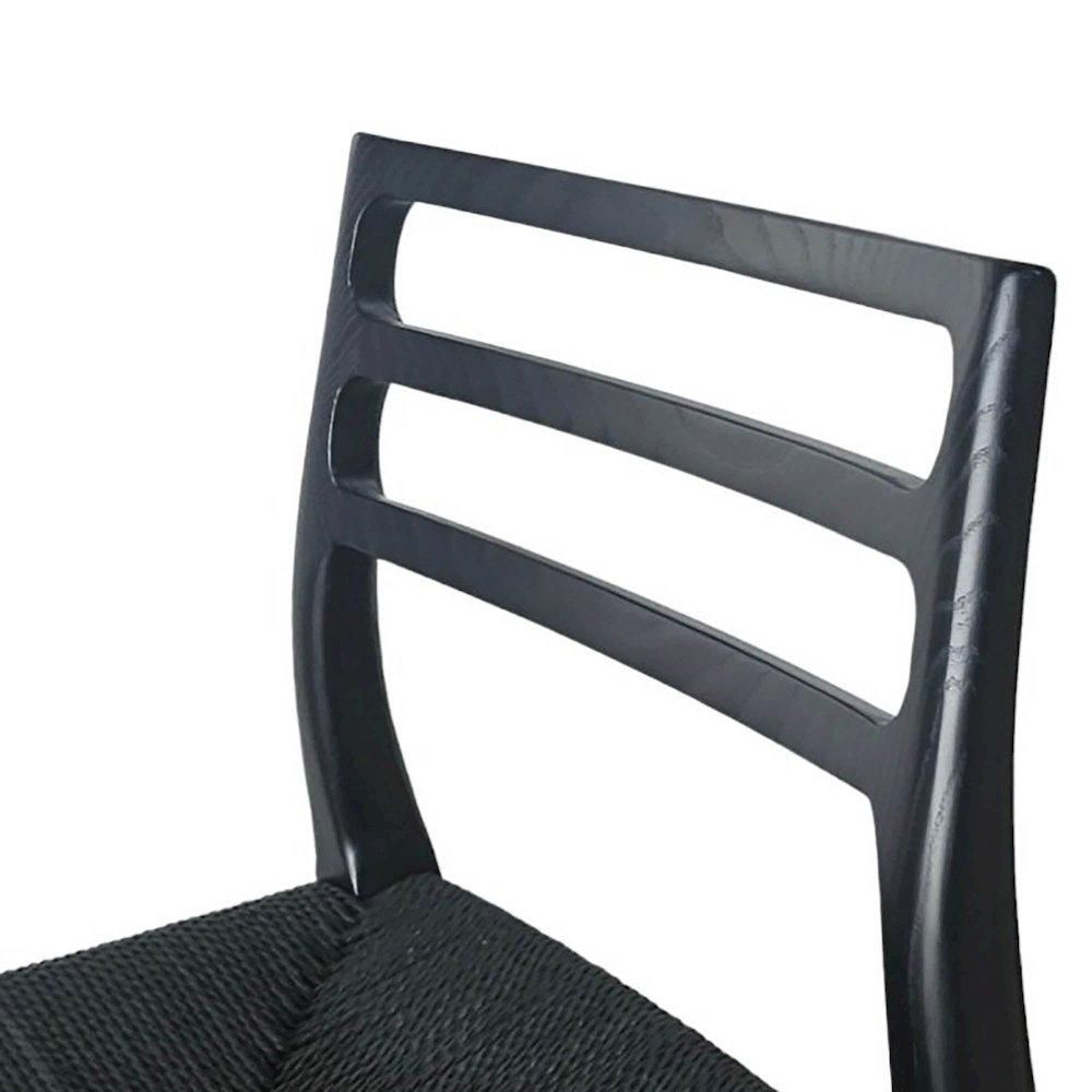 Java Bar Stool with 28" Seat Height - Black. Picture 8