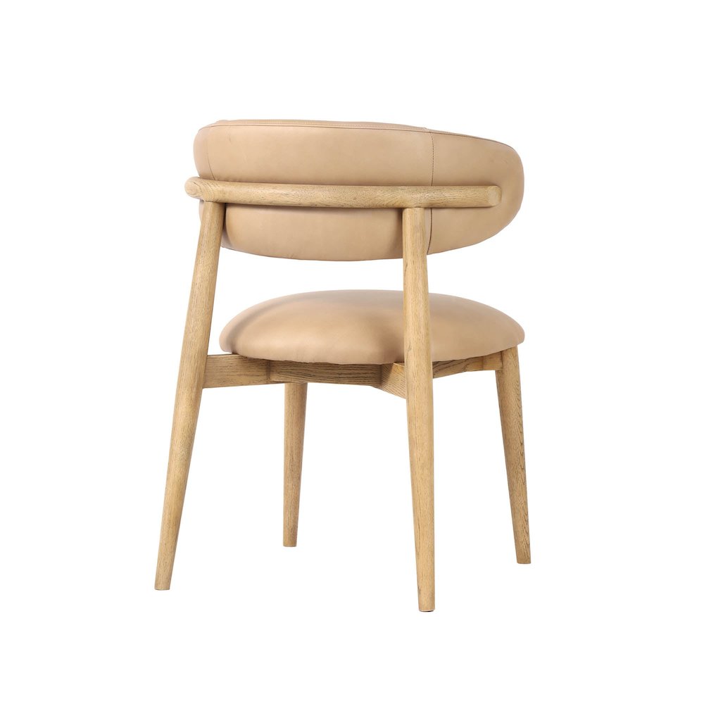 Milo Dining Chair - Nude. Picture 5