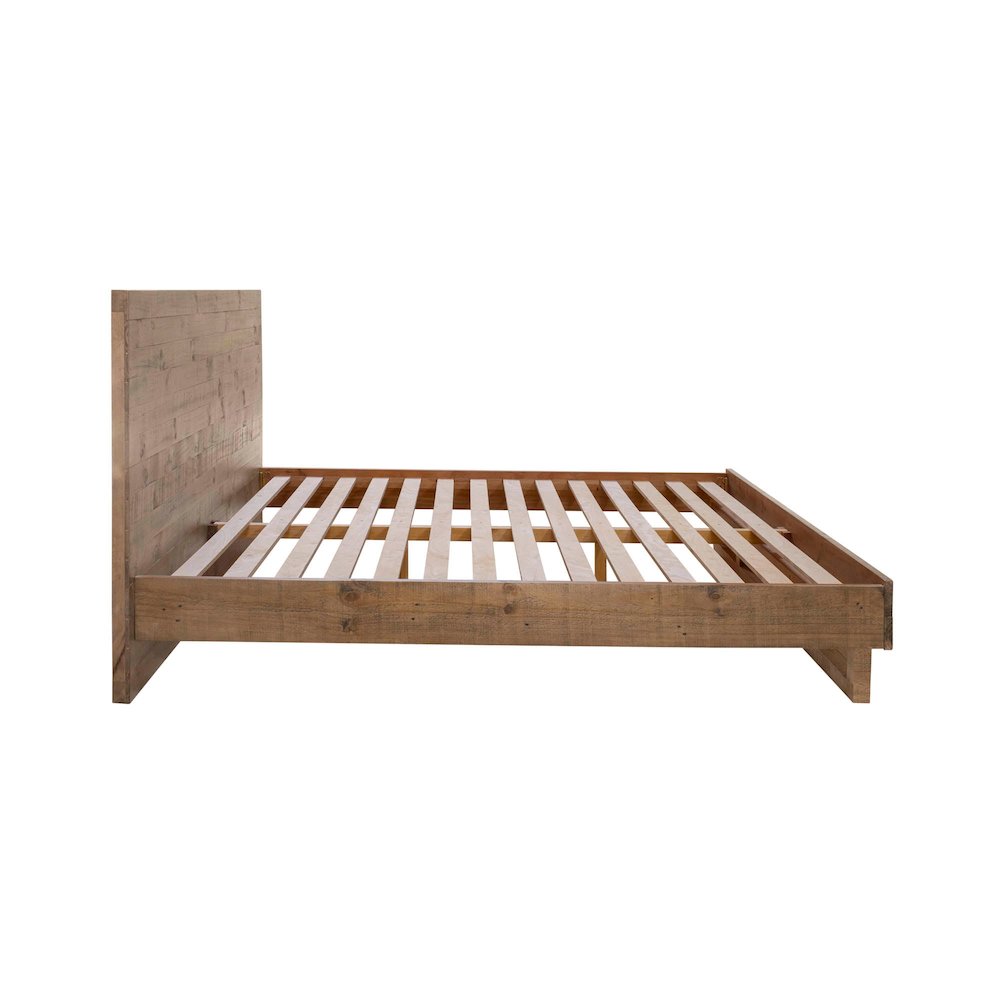 Nevada King Bed - Dark Driftwood. Picture 4