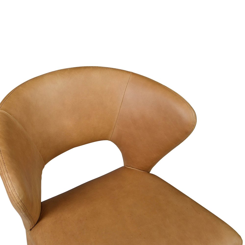 Dakota Dining Chair - Tan. Picture 8
