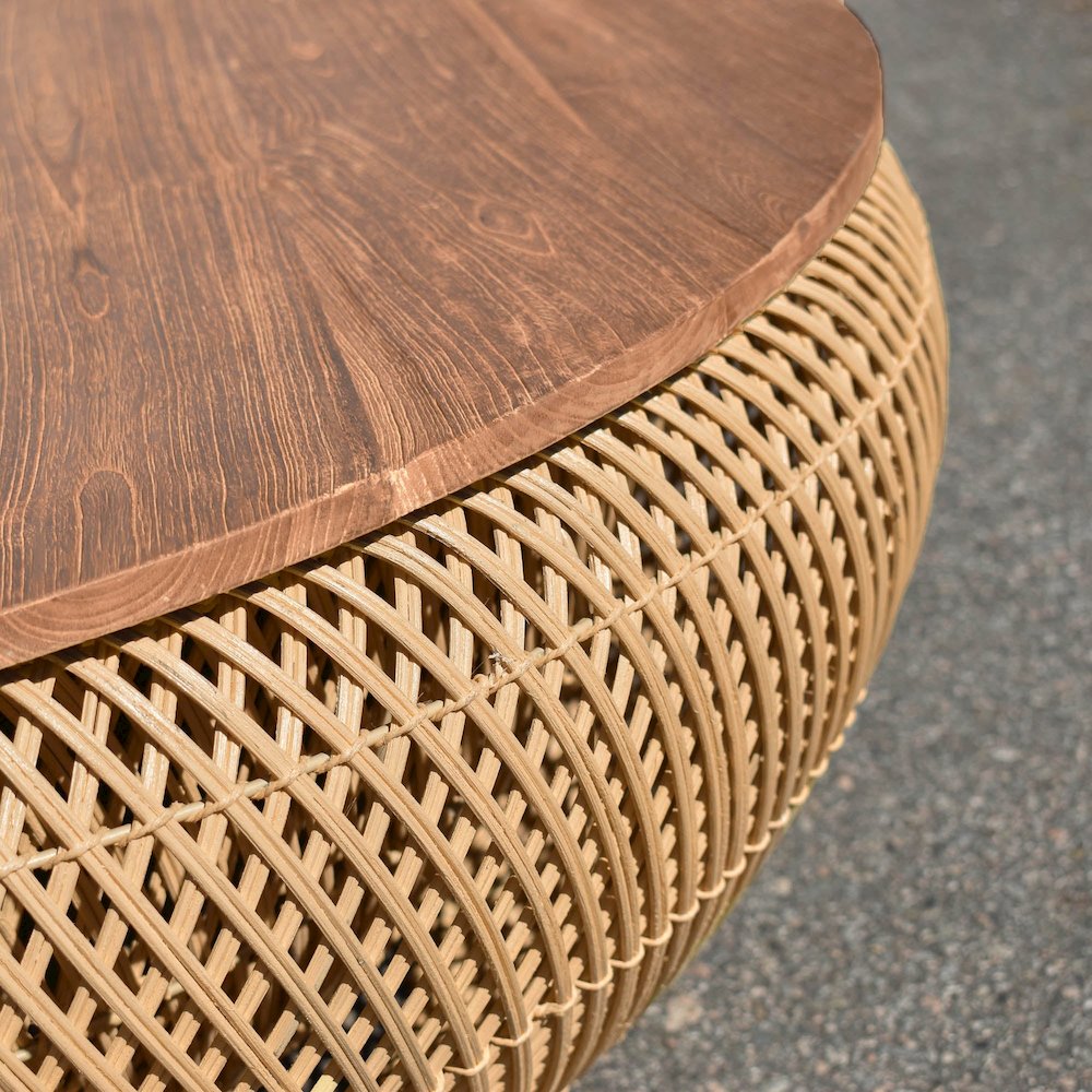 D-Bodhi Wave Side Table - Natural. Picture 5