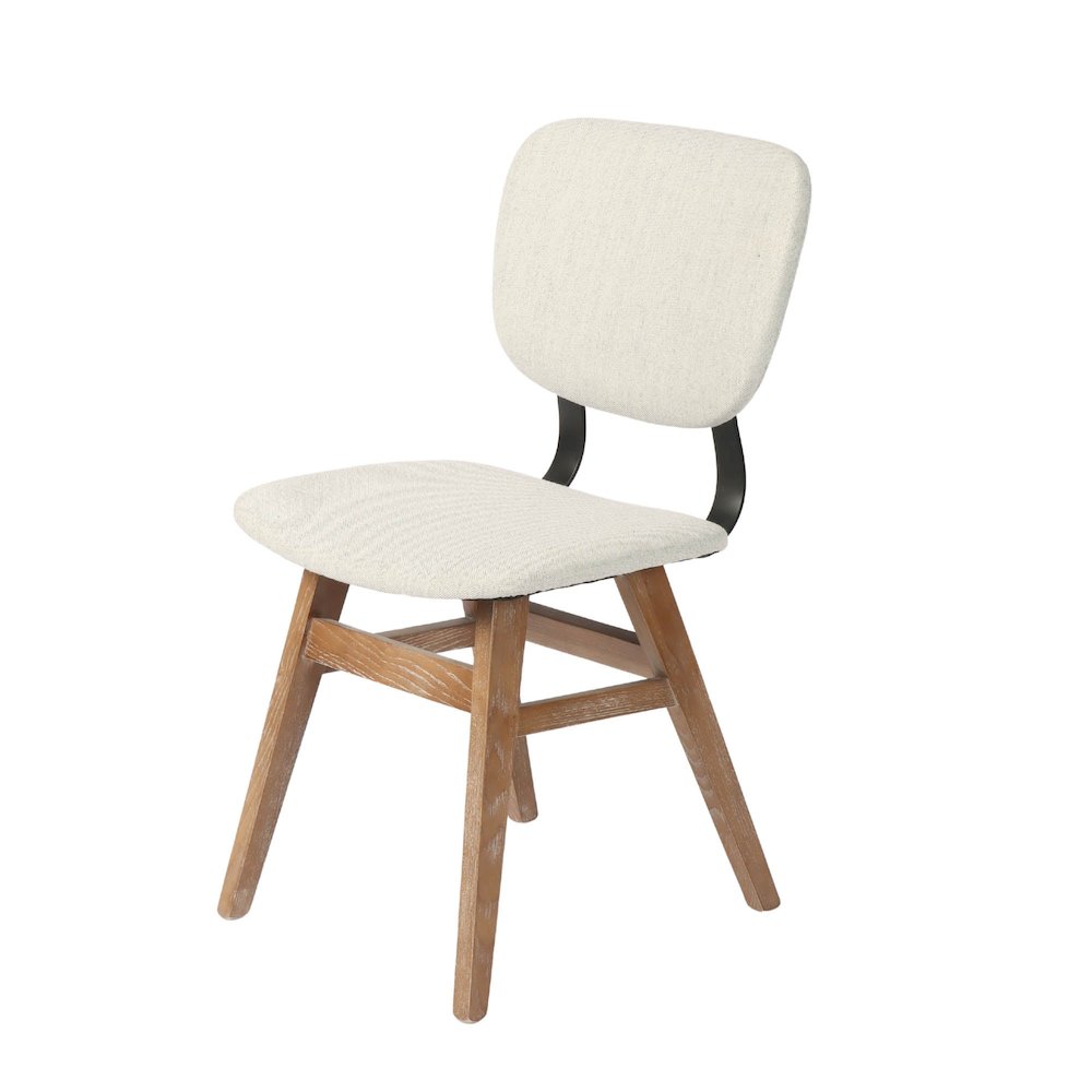 Fraser Dining Chair - Tweed Haze. Picture 1