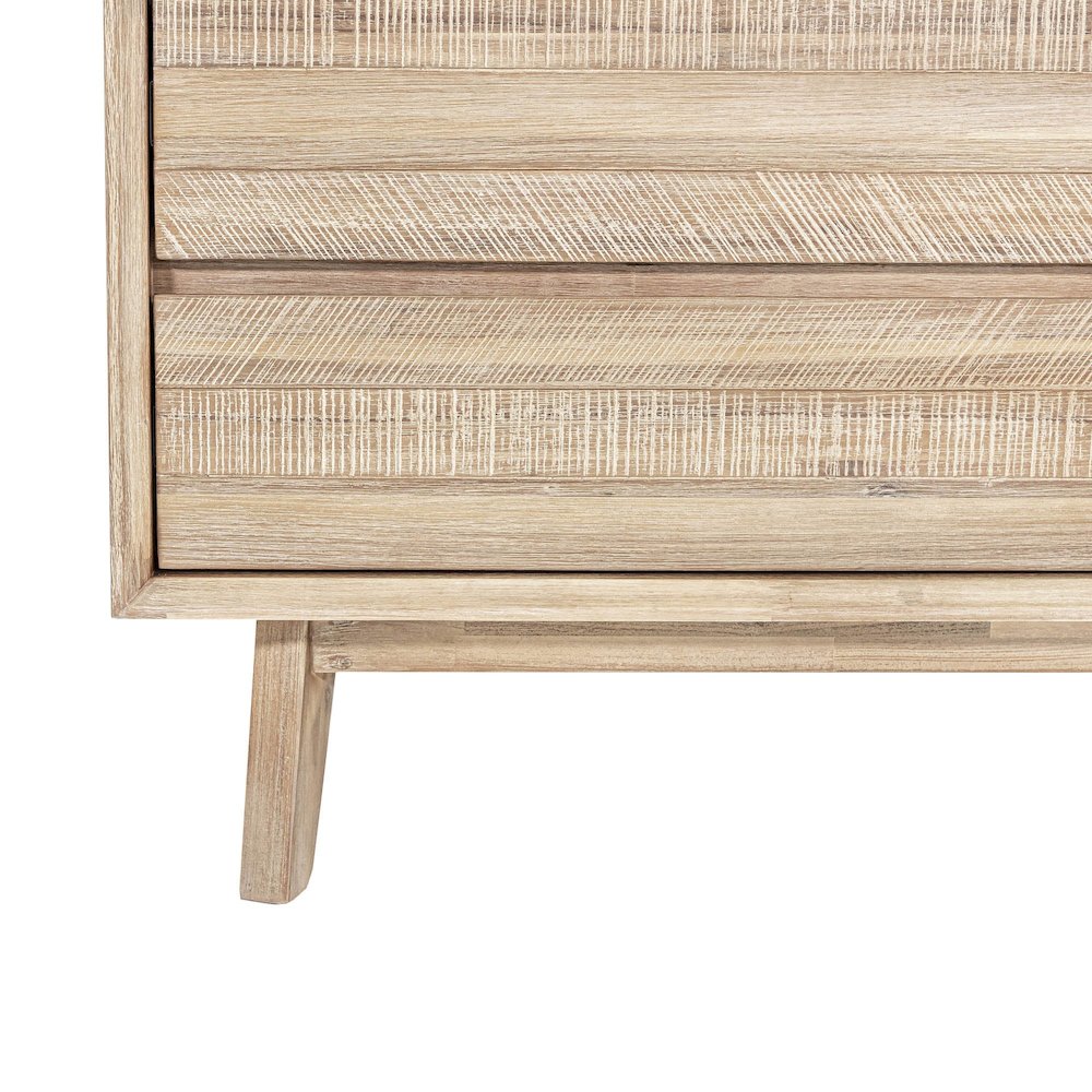 Gia 6 Drawer Dresser - Light Driftwood. Picture 13
