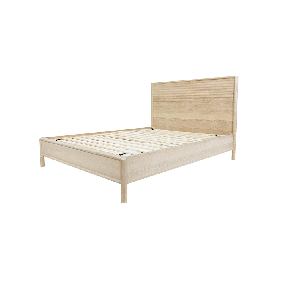 Runway King Bed - Light Oak. Picture 1