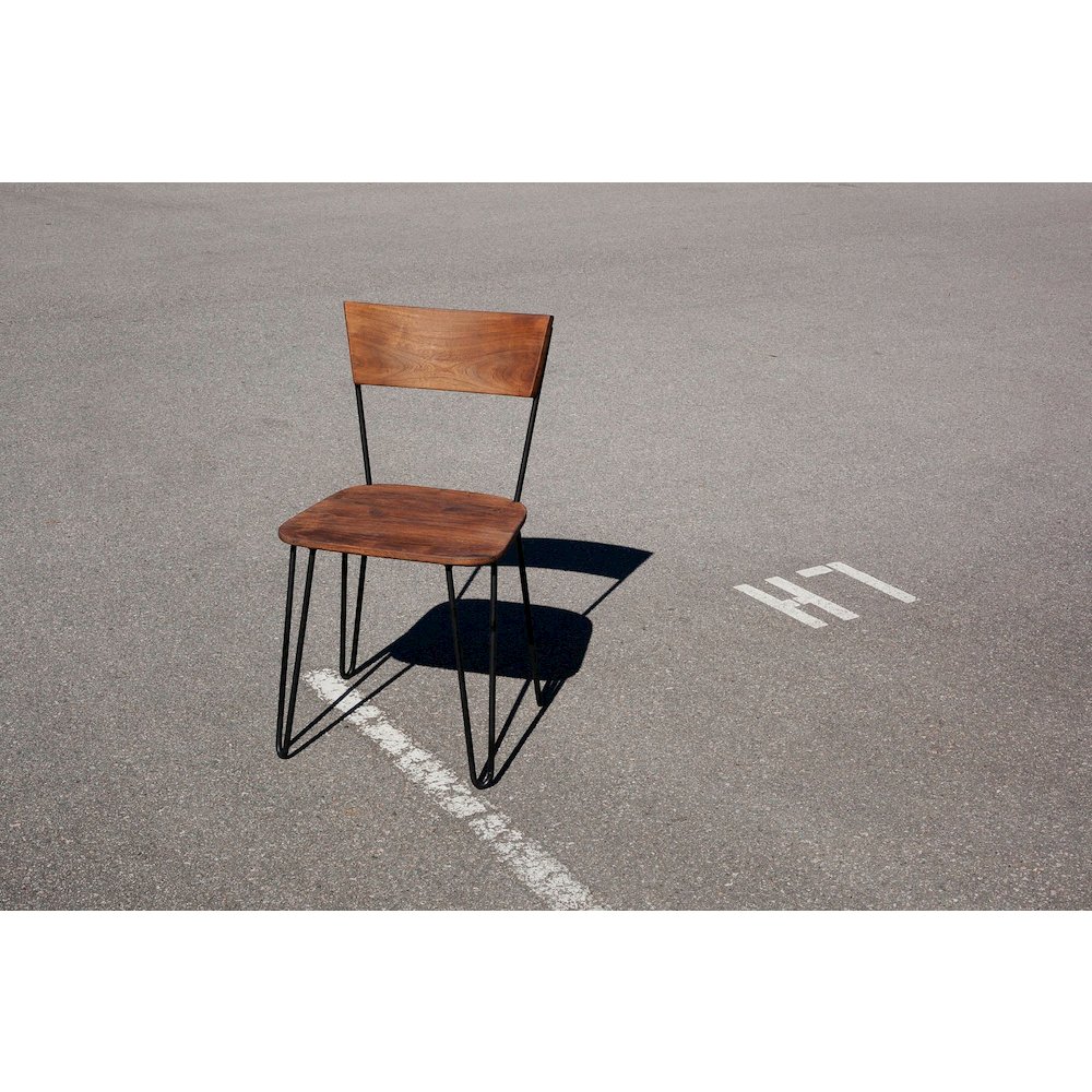 Organic Chair - Matte Brown. Picture 10
