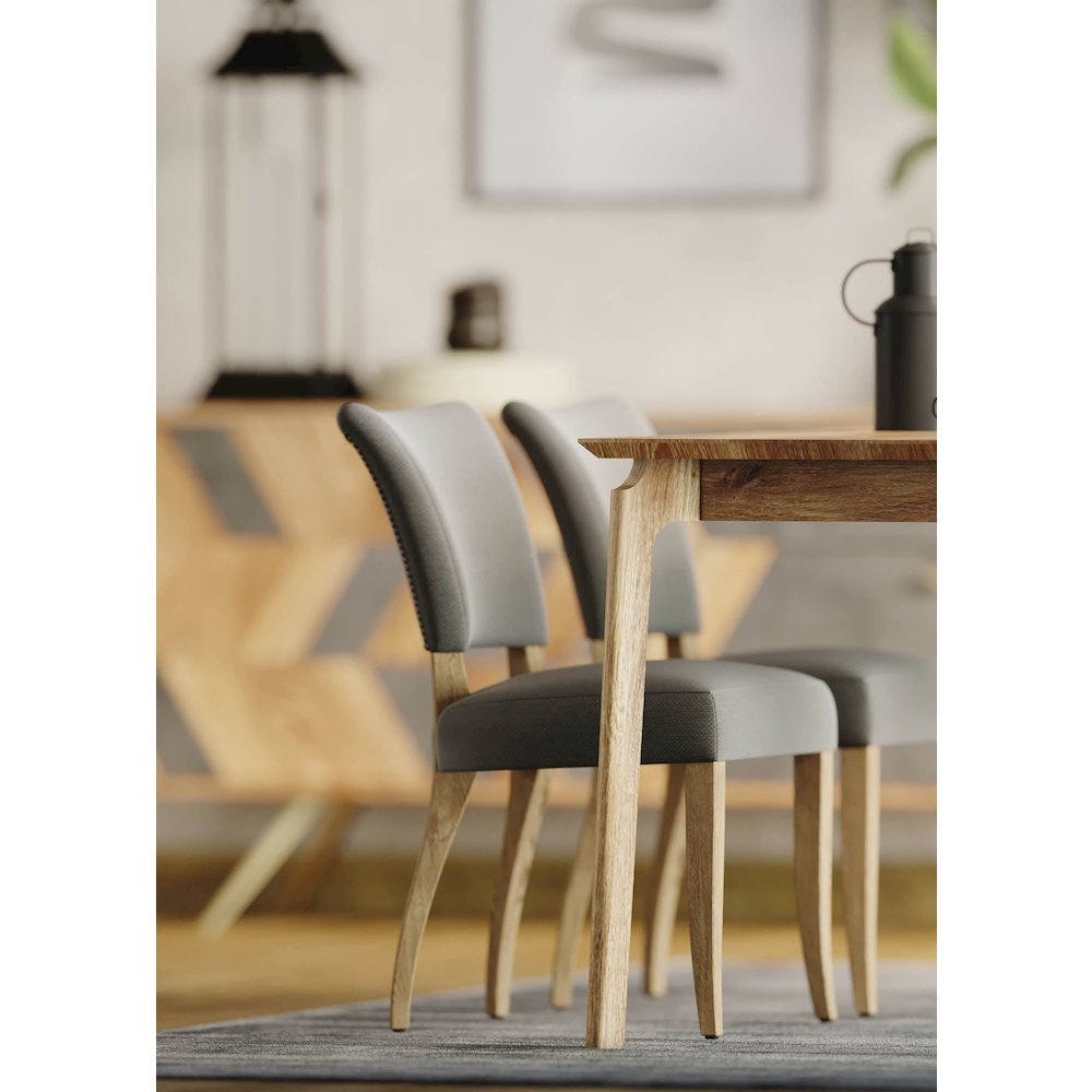 Kenzo Dining Table Small 60” – Natural. Picture 4