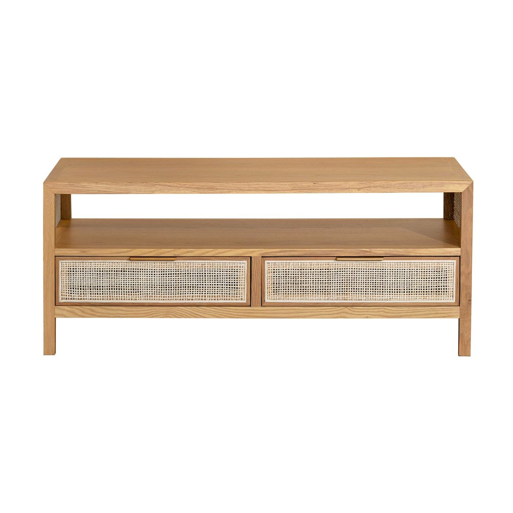 Rattan Coffee Table - Natural. Picture 4