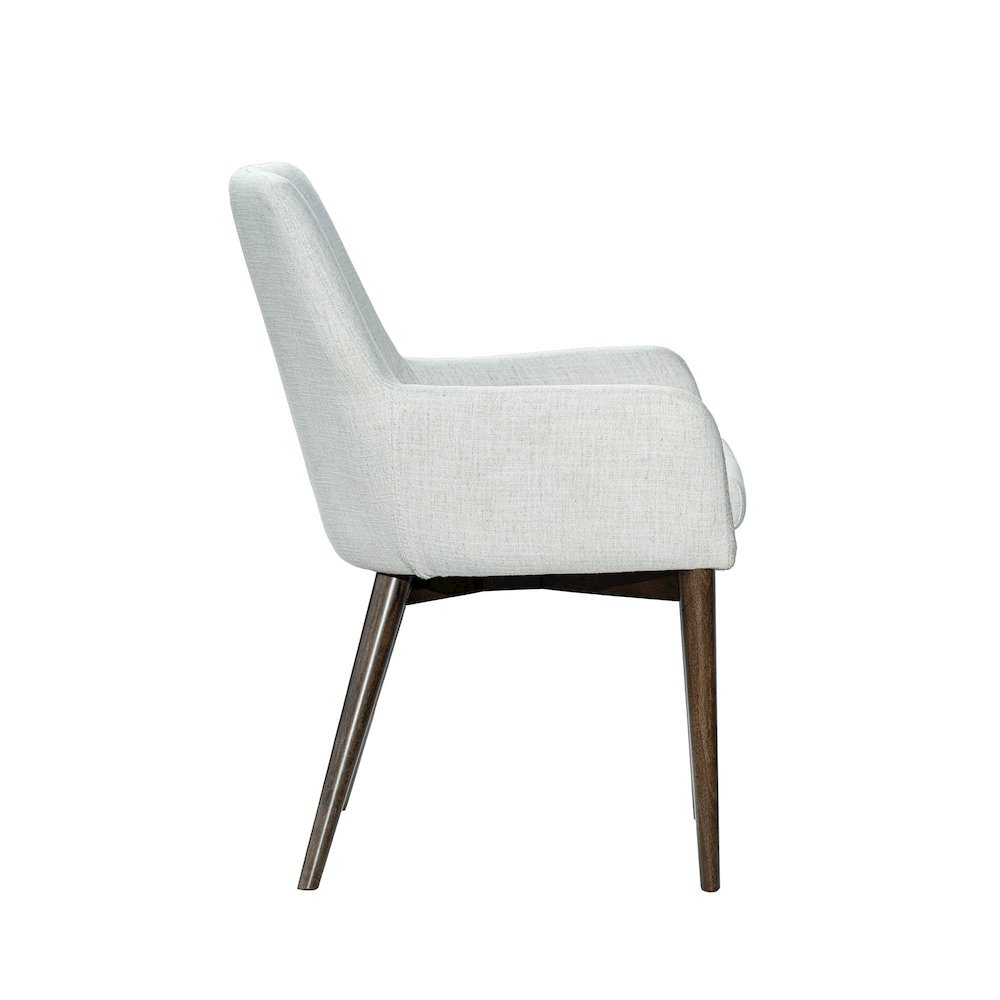 Fritz Arm Dining Chair - Ivory. Picture 6